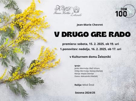 V drugo gre rado