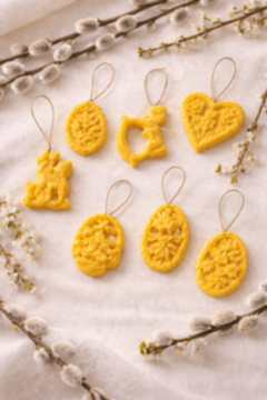 vlivanje velikonočnih okraskov