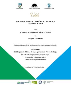 Vabilo na srečanje oglarjev SLO