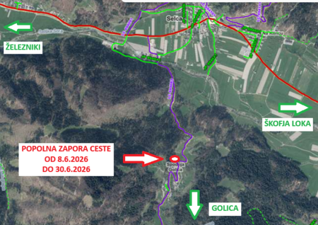 zapora ceste_Golica