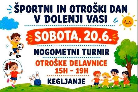 nogometni turnir, otroške delavnice