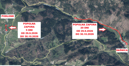 zapora Podlonk